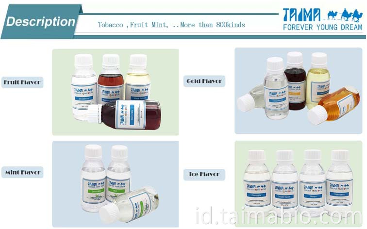 Paket sampel 125ml Buah berair konsentrat jus rasa mint